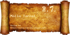Malle Tarcal névjegykártya